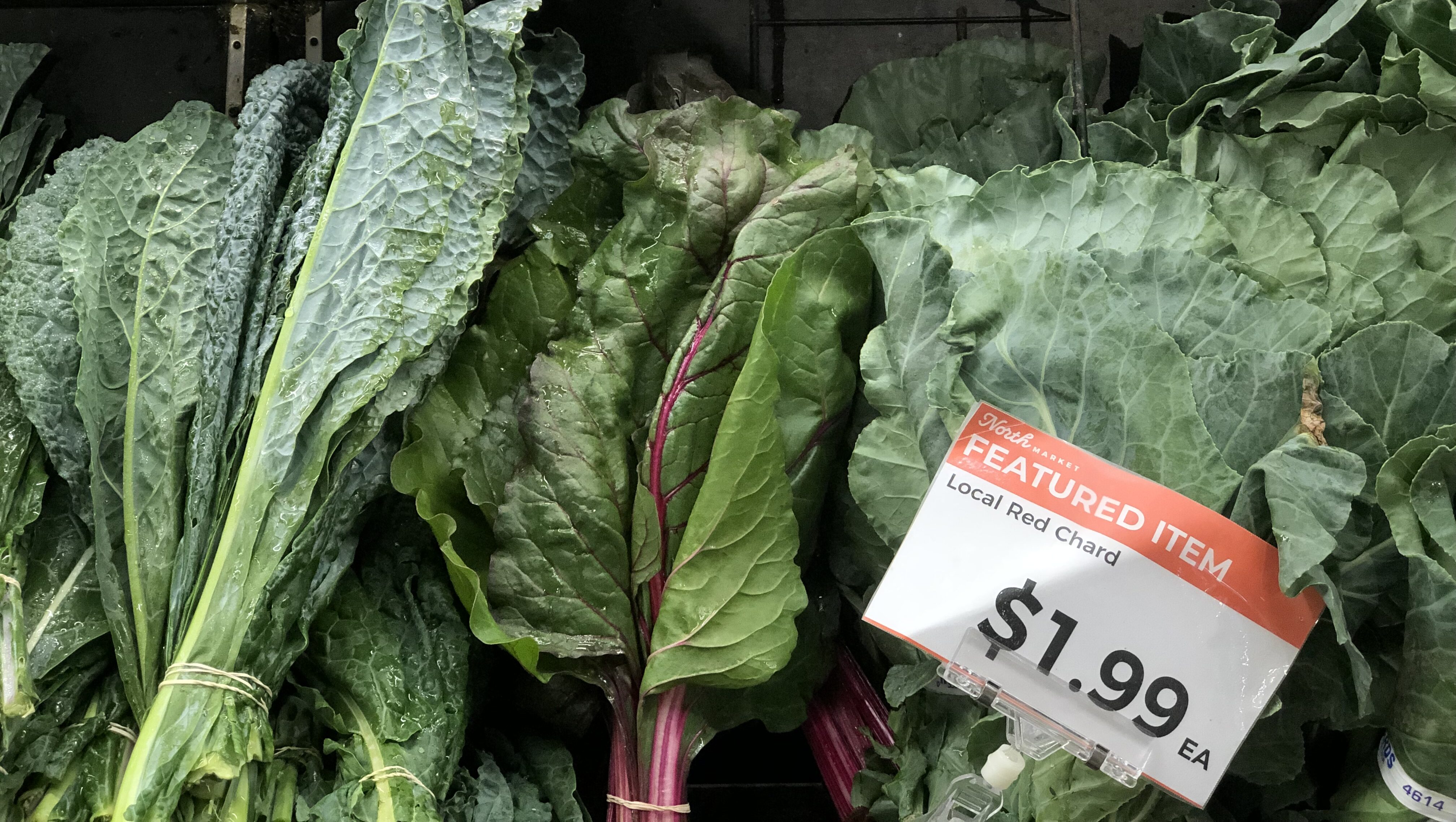 Local produce on sale at North Market