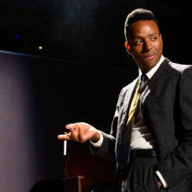 Jon-Michael Reese from Pillsbury House Theatres’ ‘Jimmy and Lorraine: a Musing.’ Photo by Rich Ryan