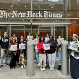 North News interns at the New York Times