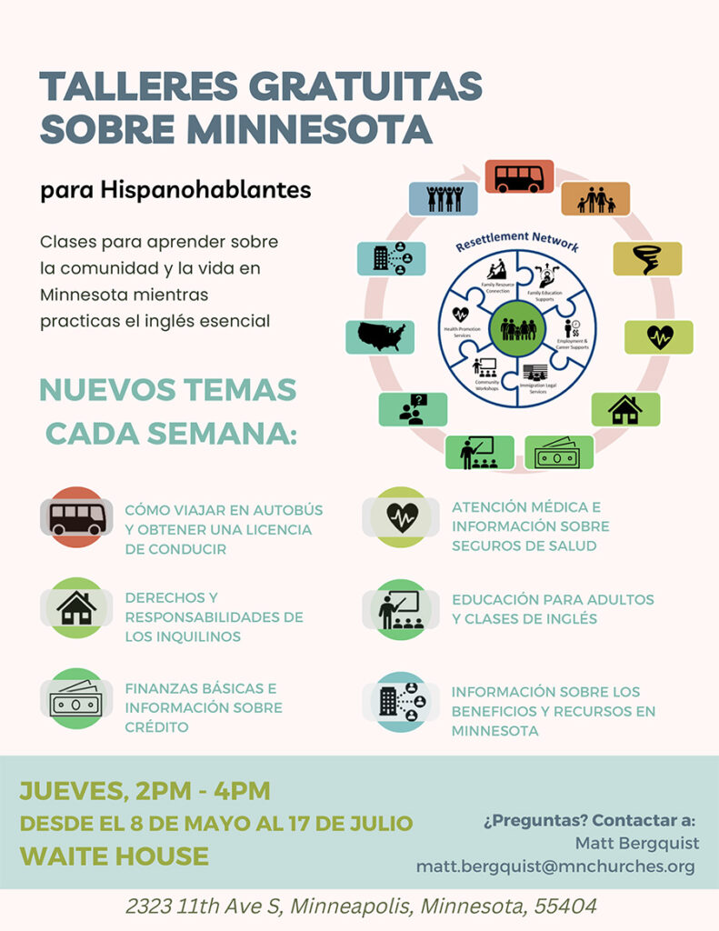 Spanish Waite House Community Workshops