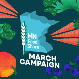 MN Food Share March Campaign Graphic