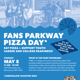 FANS Parkway Pizza Day Flyer